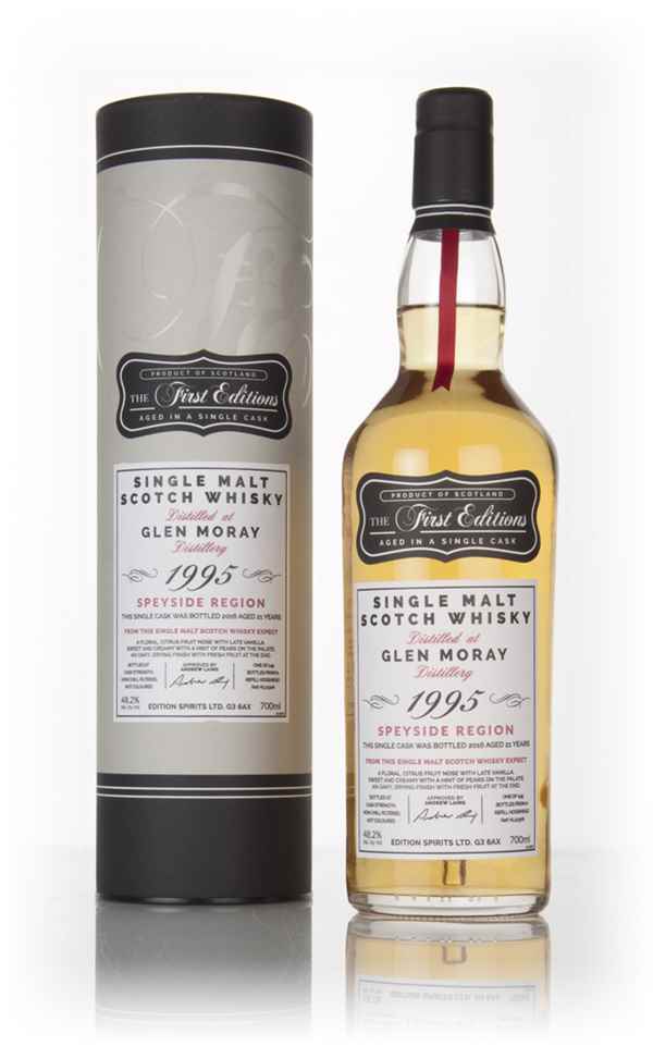Glen Moray 21 Year Old 1995 (cask 12306) - The First Editions (Hunter Laing)
