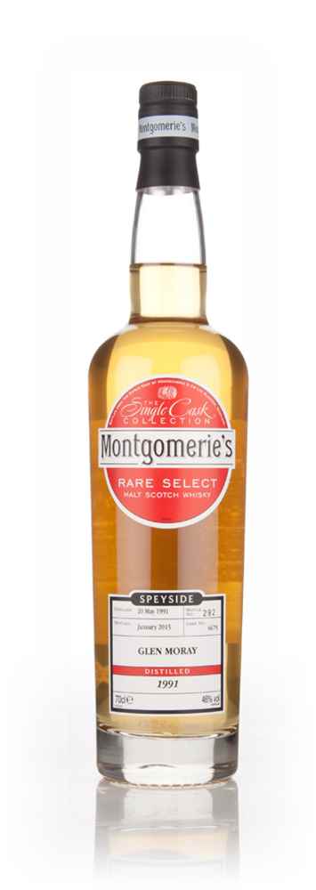 Glen Moray 23 Year Old 1991 (cask 4675) - Rare Select (Montgomerie's)