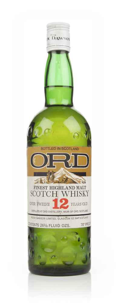 Ord 12 Year Old Highland Malt Whisky - 1970s