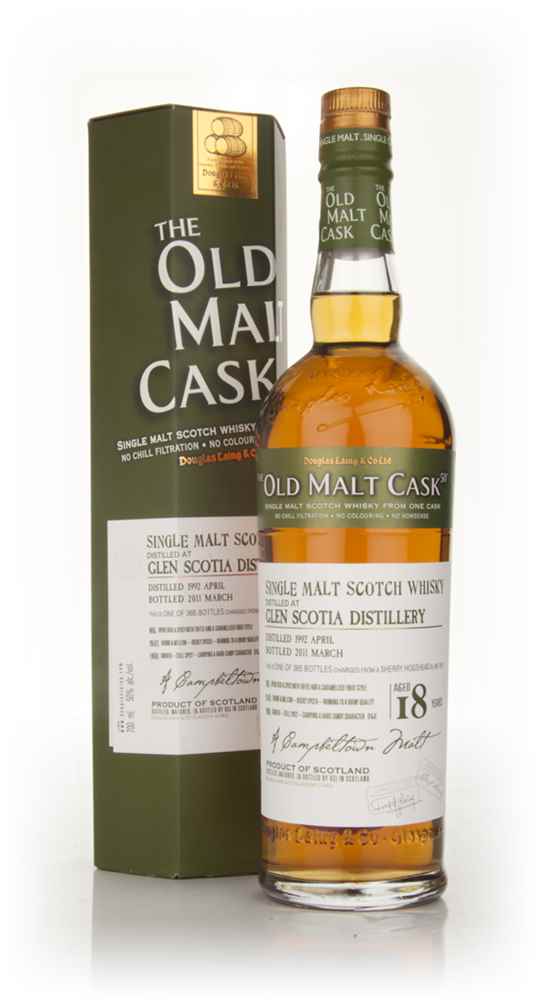 Glen Scotia 18 Year Old 1992 - Old Malt Cask (Douglas Laing) 