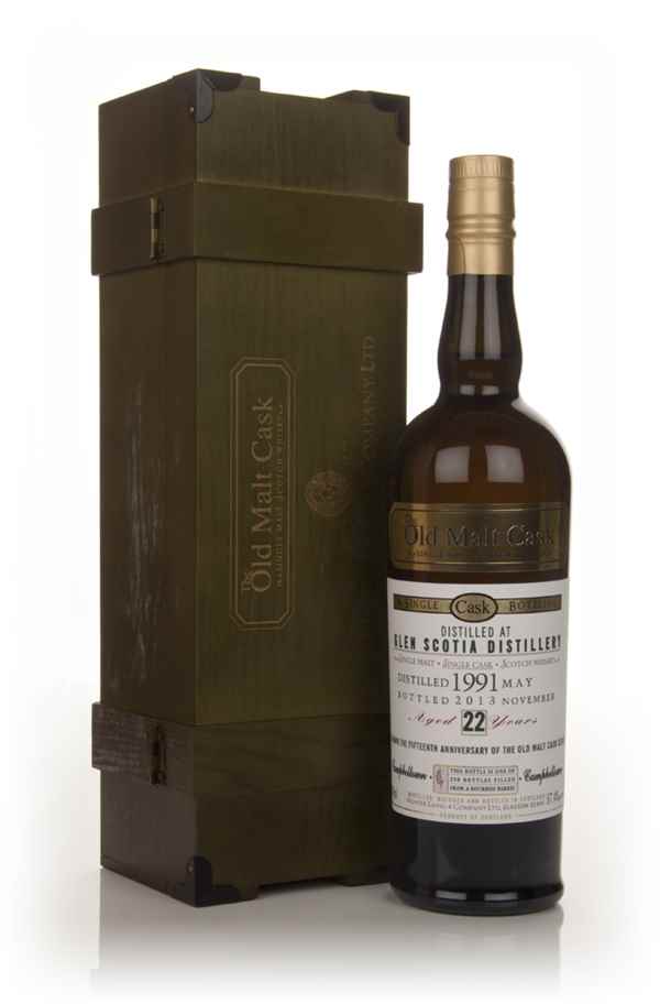 Glen Scotia 22 Year Old 1991 - Old Malt Cask 15th Anniversary (Hunter Laing)