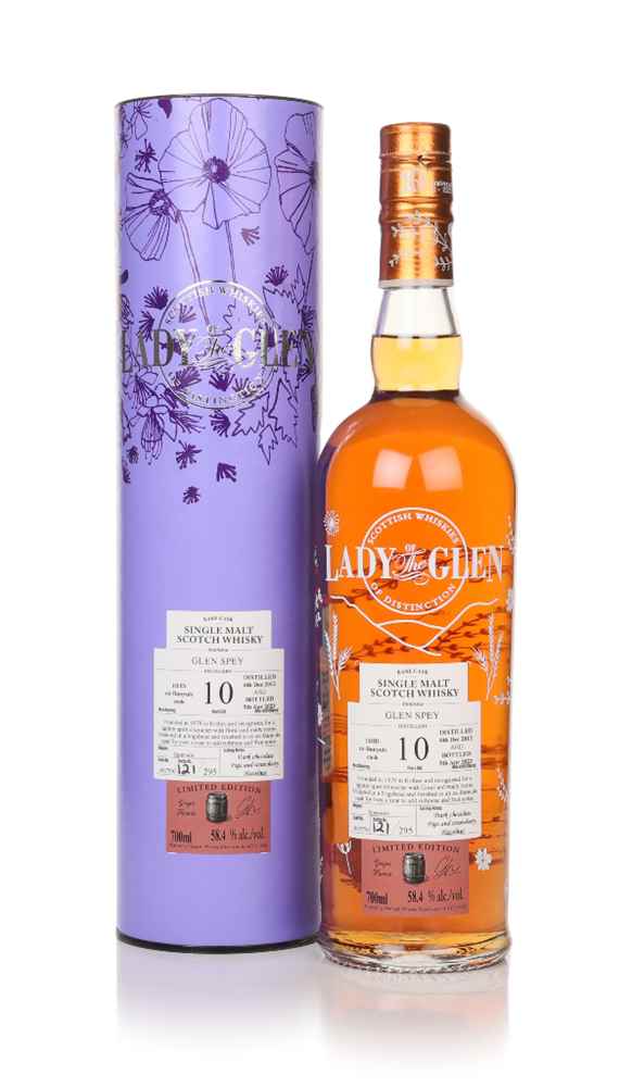 Glen Spey 10 Year Old 2012 (cask 807700) - Lady of the Glen (Hannah Whisky Merchants)