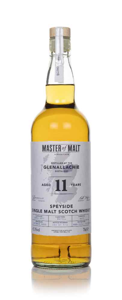 GlenAllachie 11 Year Old 2011 Single Cask (Master of Malt)