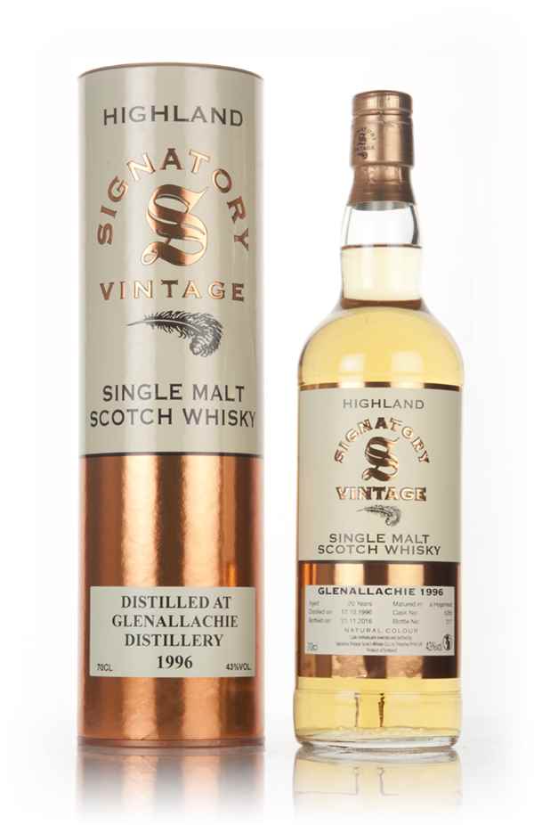 Glenallachie 20 Year Old 1996 (cask 5265) (Signatory)