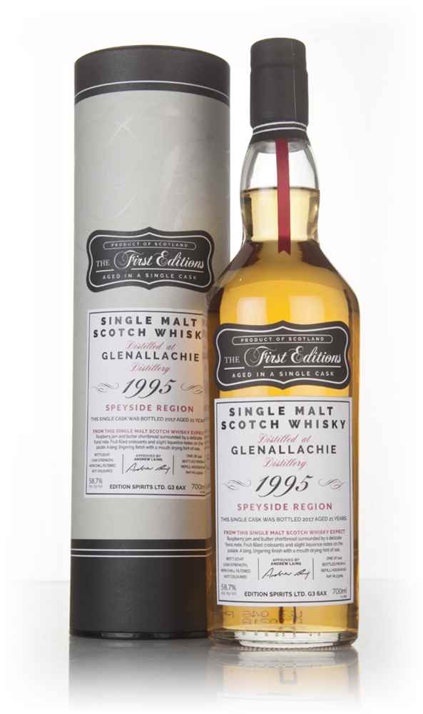 Glenallachie 21 Year Old 1995 (cask 13309) - The First Editions (Hunter Laing)