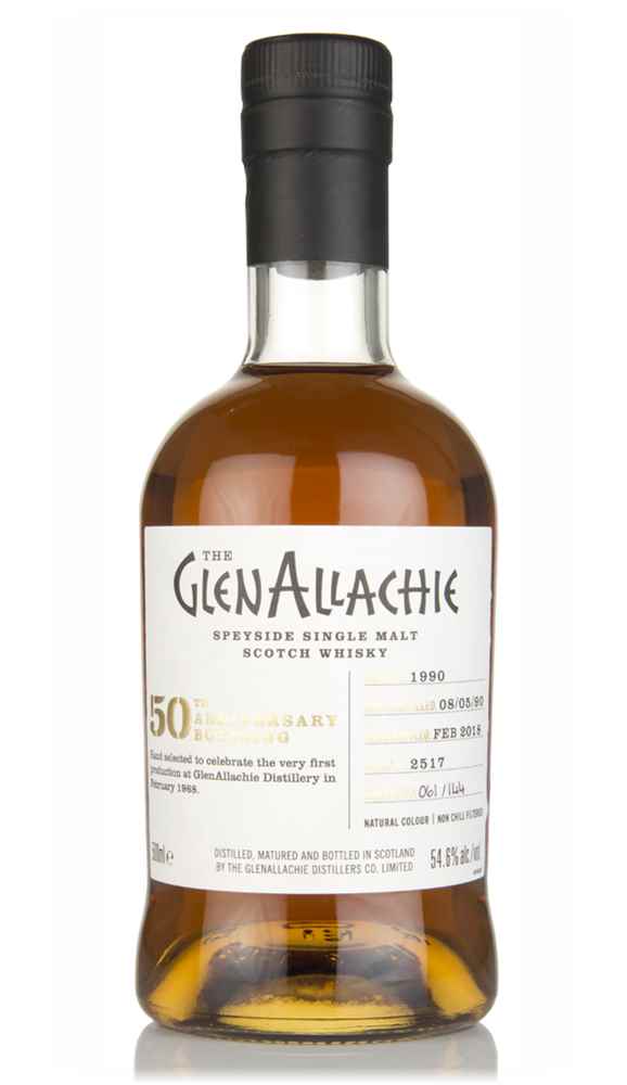 GlenAllachie 27 Year Old 1990 (cask 2517) - 50th Anniversary Bottling