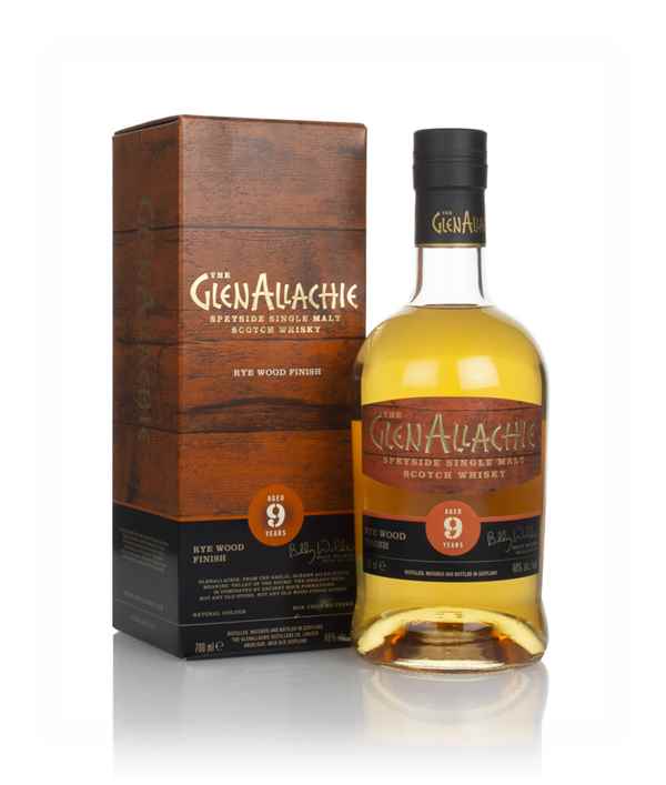 GlenAllachie 9 Year Old Rye Wood Finish