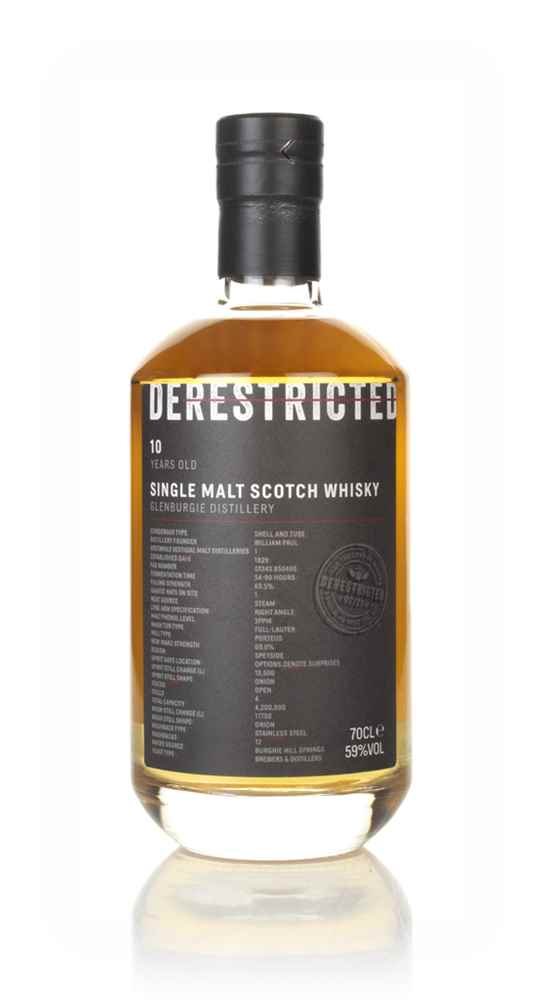 Glenburgie 10 Year Old - Derestricted