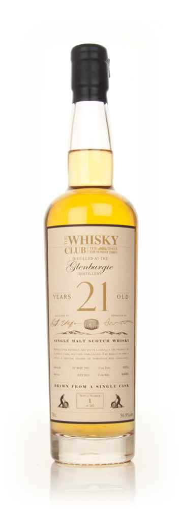 Glenburgie 21 Year Old 1992 (The Whisky Club)