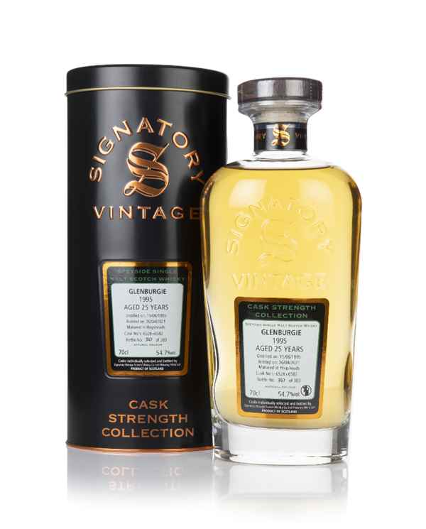Glenburgie 25 Year Old 1995 (cask 6528 & 6582) - Cask Strength Collection (Signatory)