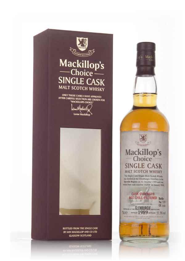 Glenburgie 26 Year Old 1989 (cask 16309) - Mackillop's Choice