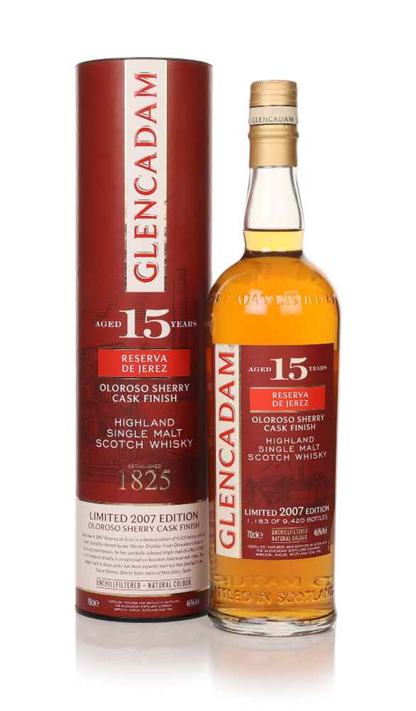 Glencadam 15 Year Old 2007 Reserva de Jerez