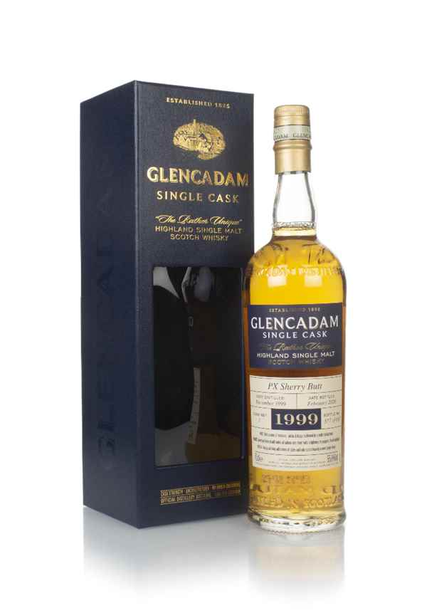 Glencadam 20 Year Old 1999 (cask 1) - Pedro Ximénez Sherry Butt Matured