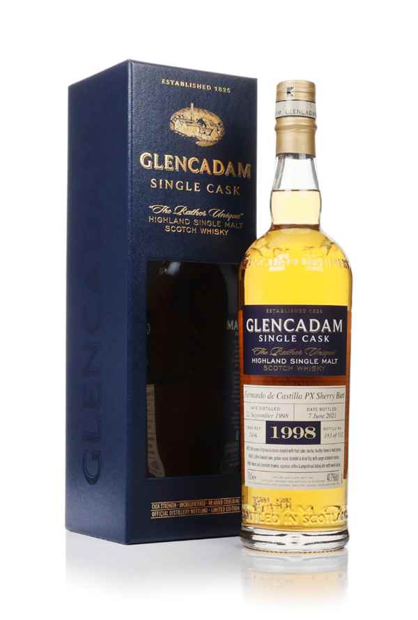 Glencadam 22 Year Old 1998 (cask 2496) - Fernando de Castilla Pedro Ximénez Sherry Butt