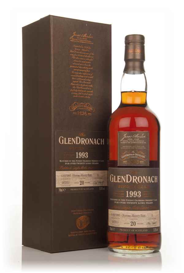 GlenDronach 20 Year Old 1993 (cask 5) - Batch 9