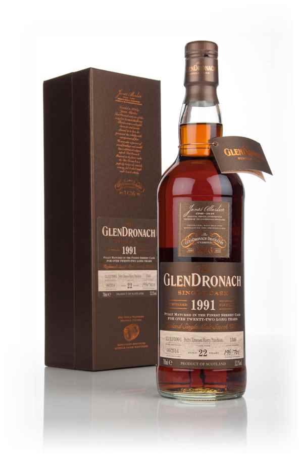 GlenDronach 22 Year Old 1991 (cask 1346) - Batch 10