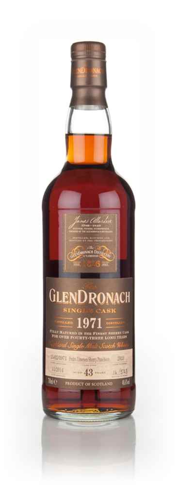 GlenDronach 43 Year Old 1971 (cask 2920) - Batch 11
