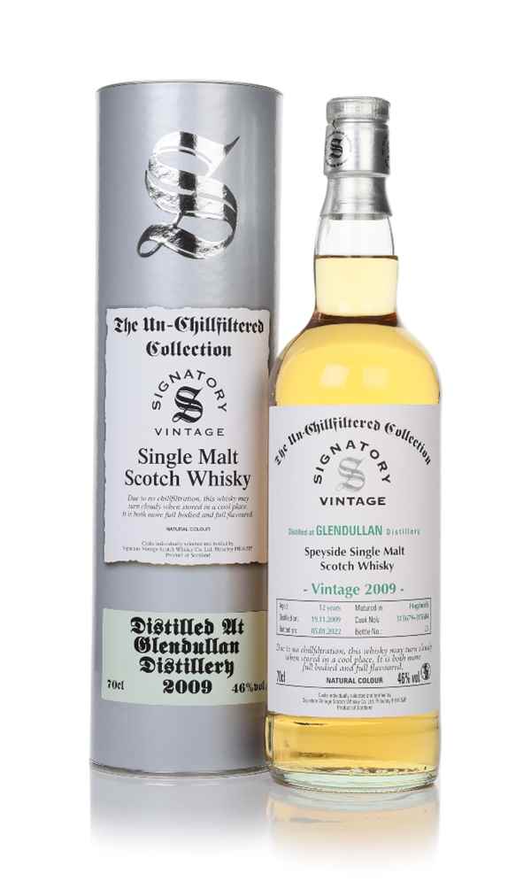 Glendullan 12 Year Old 2009 (casks 315679 & 315684) - Un-Chillfiltered Collection (Signatory)