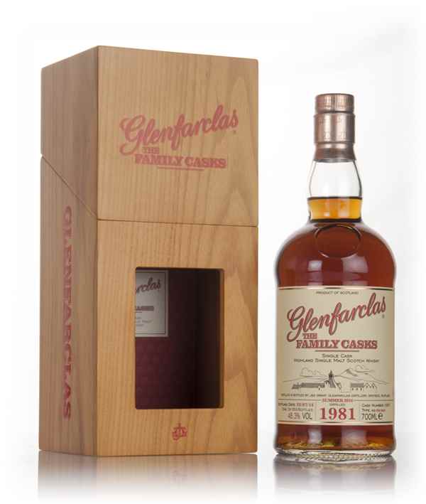 Glenfarclas 1981 (cask 1607) Family Cask Summer 2016 Release
