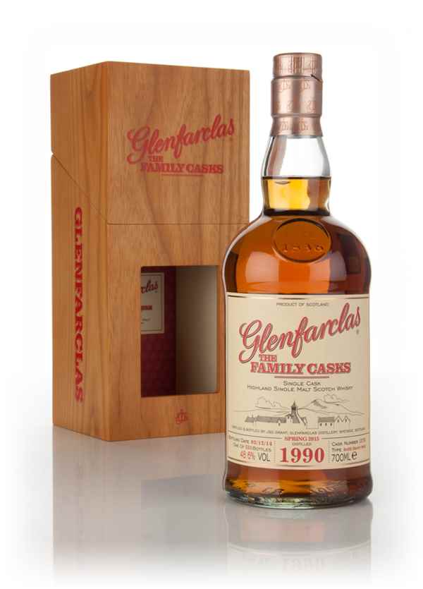 Glenfarclas 1990 (cask 1276) Family Cask Spring 2015 Release