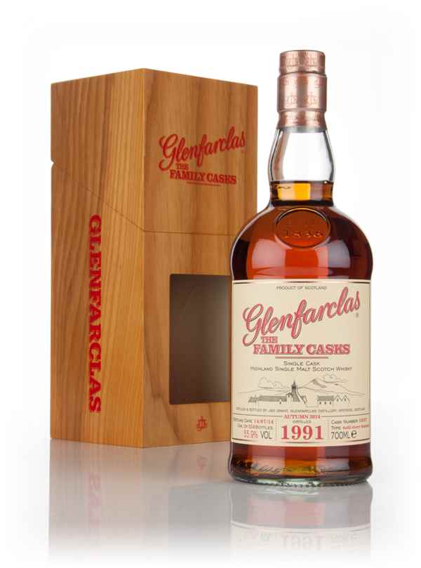 Glenfarclas 1991 (cask 10267) Family Cask Autumn 2014 Release
