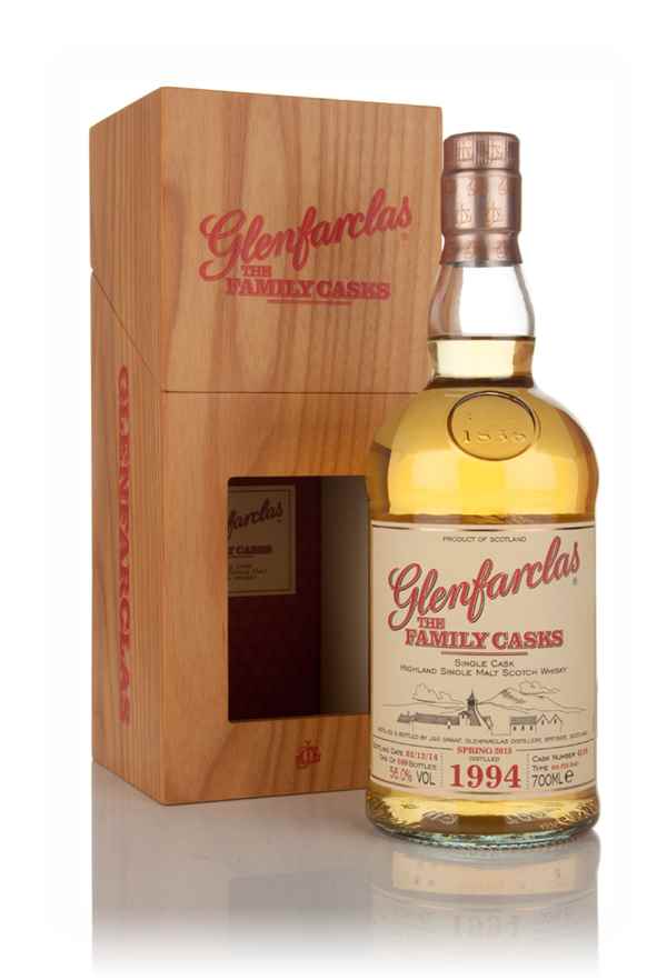 Glenfarclas 1994 (cask 4319) Family Cask Spring 2015 Release