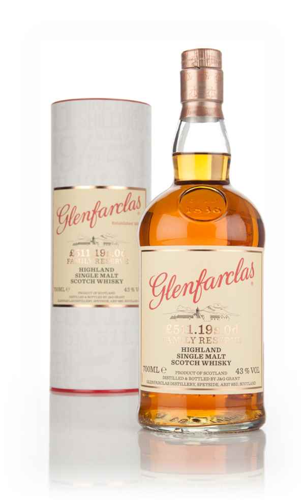 Glenfarclas £511.19s.0d Family Reserve