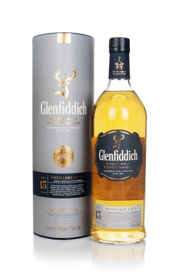 Glenfiddich 15 Year Old Distillery Edition 1l Whisky Master Of Malt