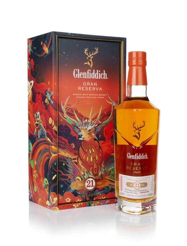 Glenfiddich 21 Year Old Reserva Rum Cask Finish - Chinese New Year Edition 2022