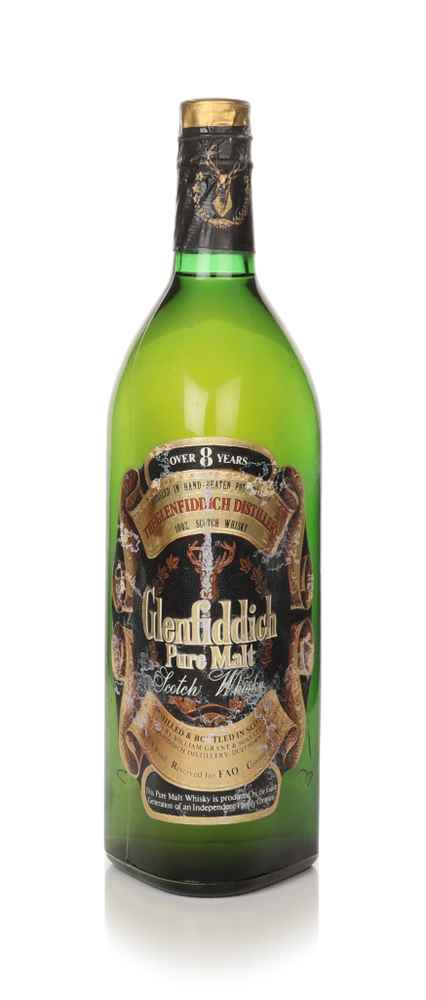 Glenfiddich Pure Malt 8 Year Old 94.5cl - 1970s