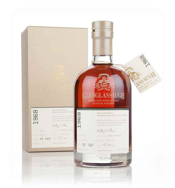 Glenglassaugh 45 Year Old 1968 (cask 1601) - Rare Cask Release Batch 1 
