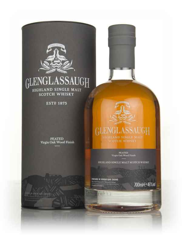 Glenglassaugh Peated Virgin Oak Wood Finish