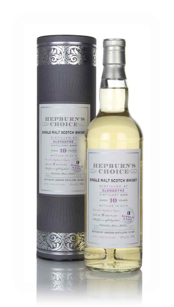 Glengoyne 10 Year Old 2008 - Hepburn's Choice (Langside)