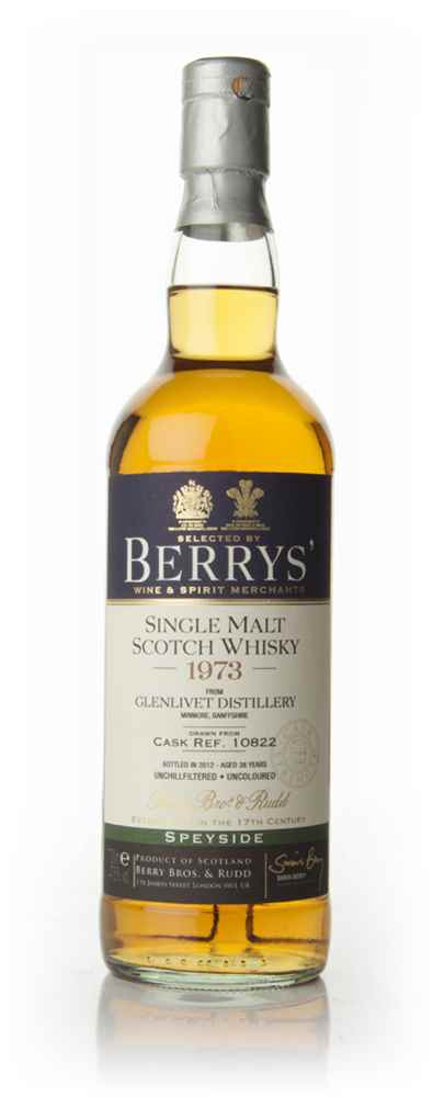 Glenlivet 38 Year Old 1973 (Berry Bros. & Rudd)