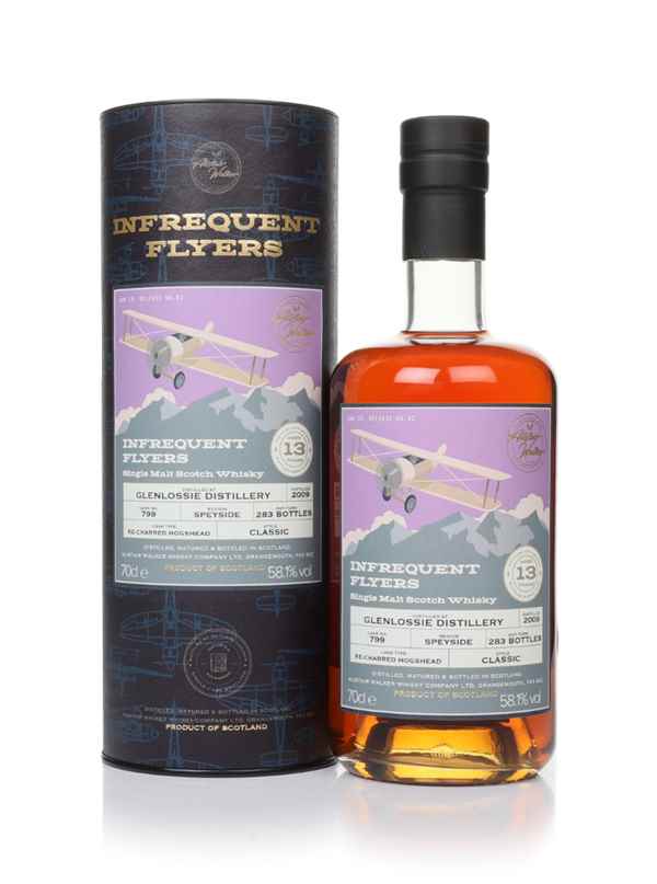 Glenlossie 13 Year Old 2009 (cask 799) - Infrequent Flyers (Alistair Walker)