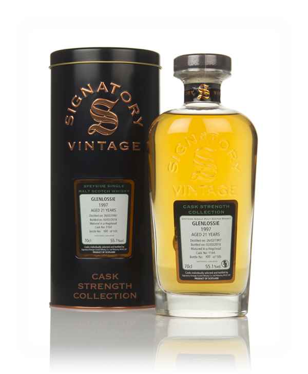 Glenlossie 21 Year Old 1997 (cask 1144) - Cask Strength Collection (Signatory)