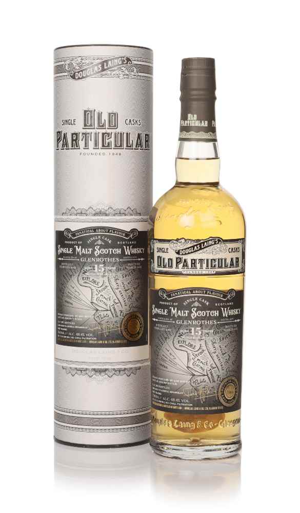 Glenrothes 15 Year Old 2007 (cask 15583) - Old Particular Fanatical About Flavour (Douglas Laing)