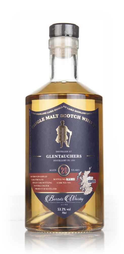 Glentauchers 20 Year Old 1996 (cask 7301) - Highland Laird (Bartels Whisky)