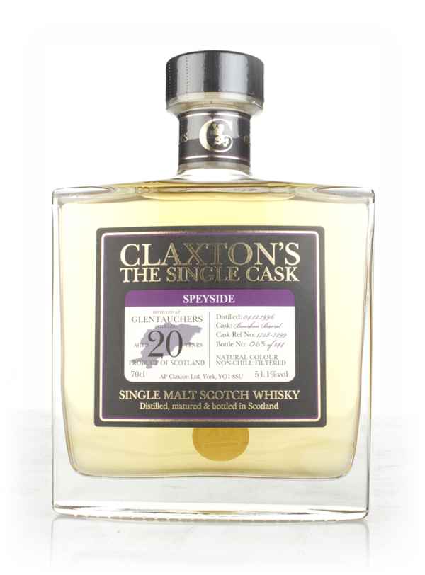 Glentauchers 20 Year Old 1996 - Claxton's