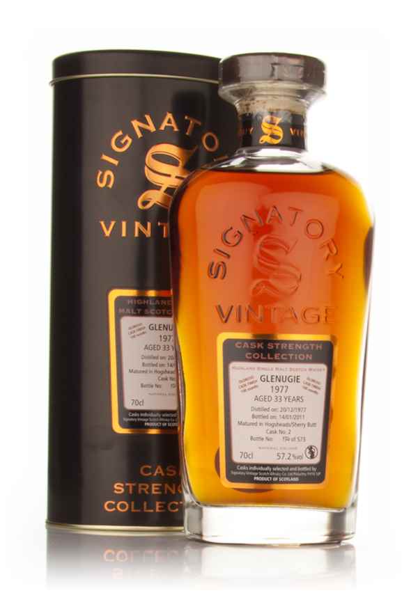 Glenugie 33 Year Old 1977 - Cask Strength Collection (Signatory)