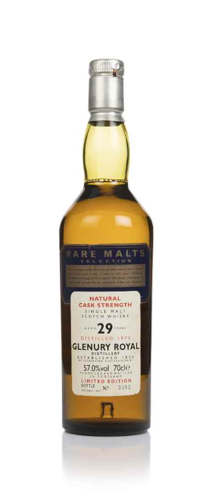 Glenury Royal 29 Year Old 1970 - Rare Malts