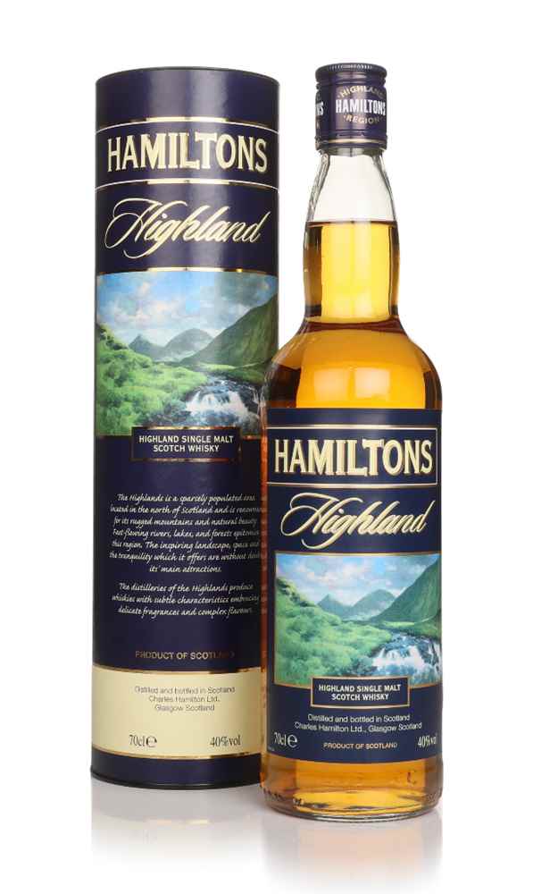 Hamiltons Highland Single Malt Scotch Whisky