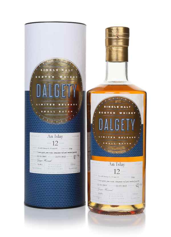 An Islay 12 Year Old 2009 (casks #,1 #2 & #3) - Dalgety (Hannah Whisky Merchants)