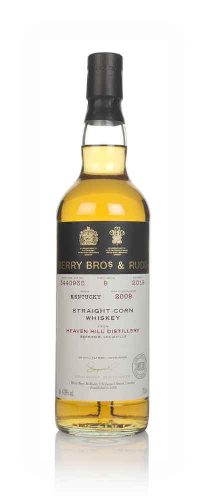 Heaven Hill 9 Year Old 2009 (cask 3440935) - Berry Bros. & Rudd