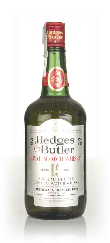Hedges & Butler 15 Year Old - 1980s