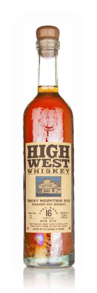 High West Rocky Mountain Rye 16 Year Old