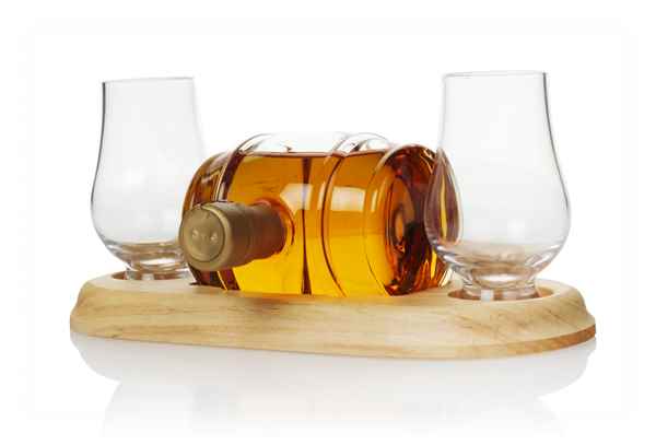 Highland Malt Small Barrel Shaped Bottle