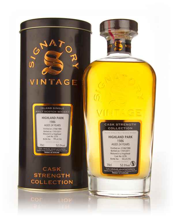 Highland Park 24 Year Old 1986 Cask 2276 - Cask Strength Collection (Signatory)