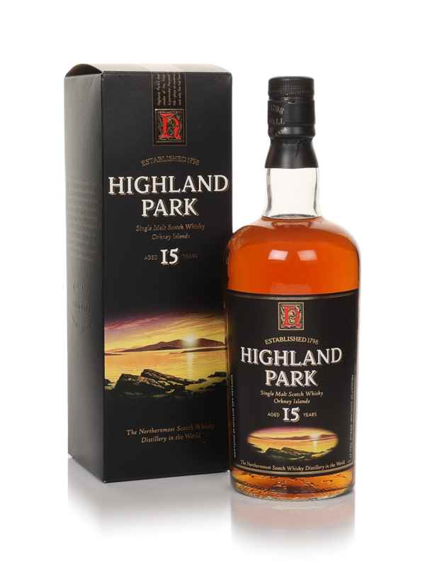 Highland Park 15 Year Old - Sunset Label - Early 2000s