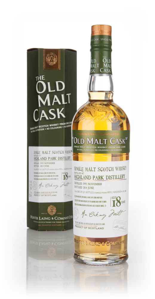 Highland Park 18 Year Old 1995 (cask 10586) - Old Malt Cask (Hunter Laing)